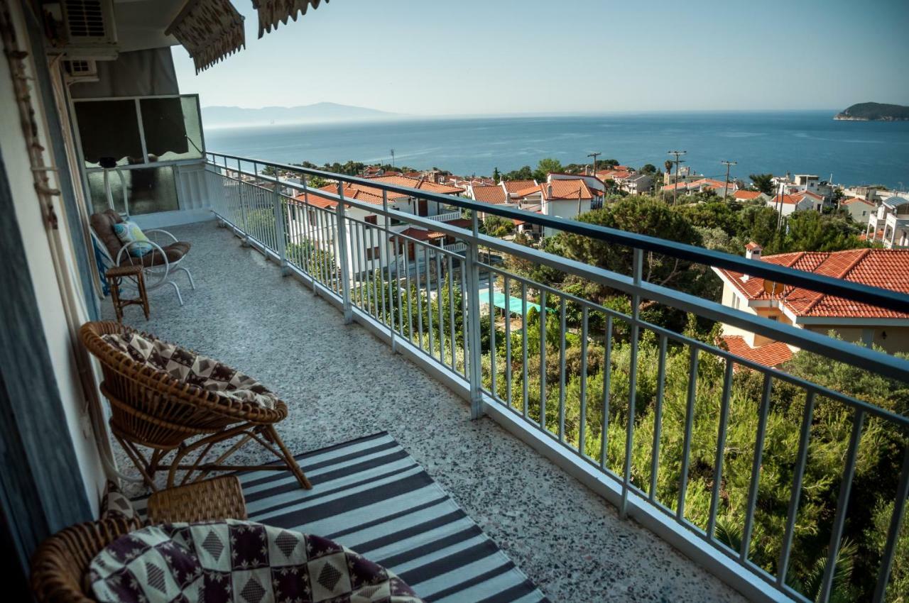 Paradise View Apartment Palaiontsiflikion Luaran gambar